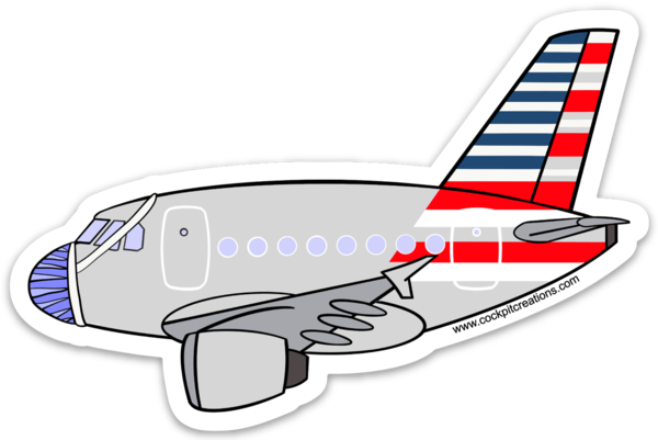 A 320 AA Mask Sticker