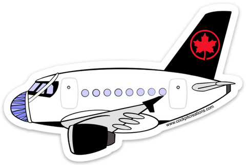 A 320 Air Canada Mask Sticker
