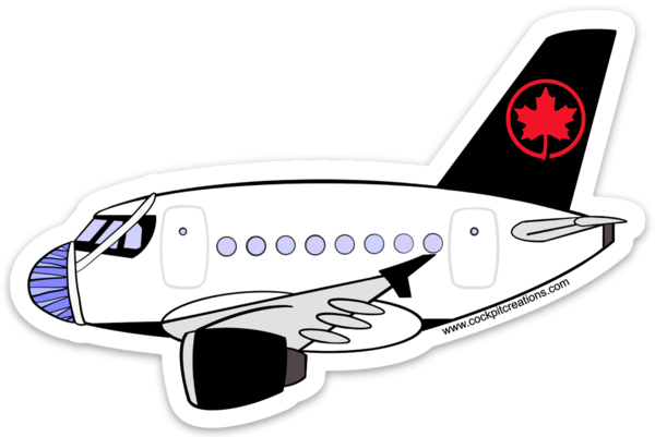 A 320 Air Canada Mask Sticker