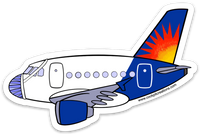 A 320 Allegiant Mask Sticker