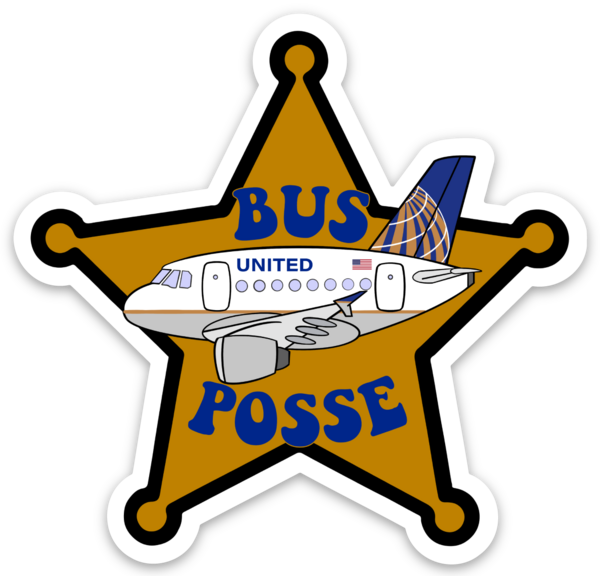 Airbus Posse UA Sticker