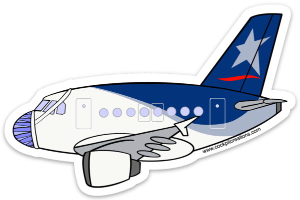 A 320 LAN Mask Sticker