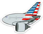 777 AA Sticker