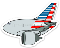 777 AA Sticker