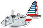 C-130 AA Sticker
