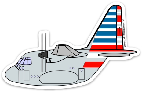 C-130 AA Sticker