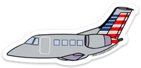 EMB-145 AE Sticker