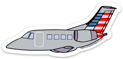 EMB-145 AE Sticker