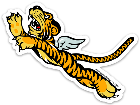 AVG Tiger Sticker