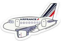 A 320 Air France Sticker