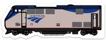Amtrak Engine Sticker