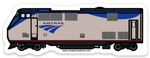 Amtrak Train Sticker-Small