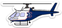 Astar Helicopter Sticker