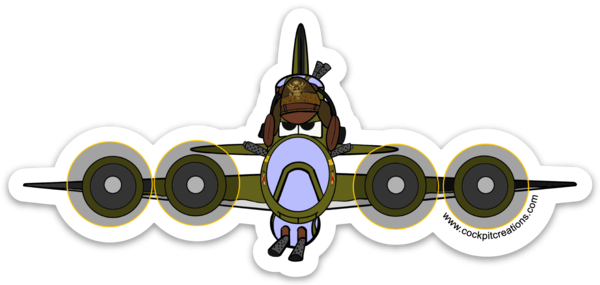 B-17 Big John Sticker