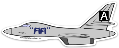 B-1 Fifi Sticker