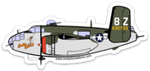 B-25 Sandbar Mitchell Sticker