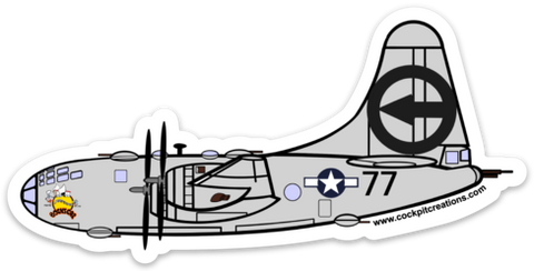 B-29 Bockscar Sticker