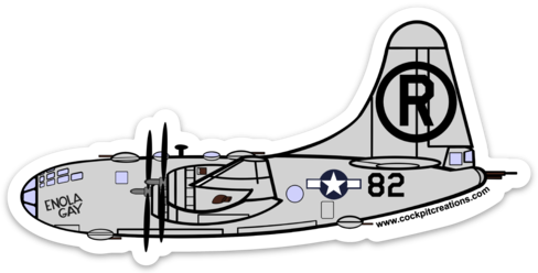 B-29 Enola Gay Sticker