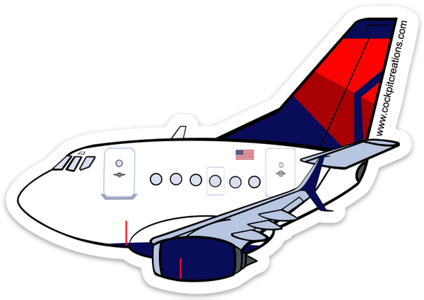 B-737 Mother D Magnet