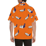 FedEx Caravan ATR Orange Hawaiian Shirt...Shipping Included!!!