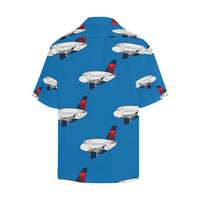 A 320 Mother D Light Blue Hawaiian Shirt