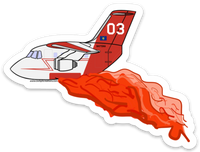 BAE 146 Fire Bomber Neptune Magnet
