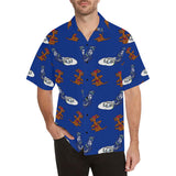 97th Roos Blue Hawaiian Shirt...Shipping Included!!!