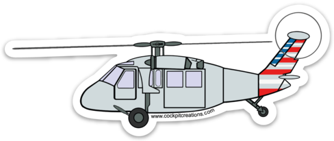 Black Hawk AE Sticker