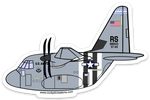 C-130 J D-Day Sticker