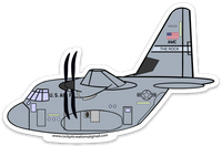 C-130 J The Rock Little Rock AFB Sticker