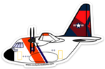 C-130 Mother D Coast Guard Sticker