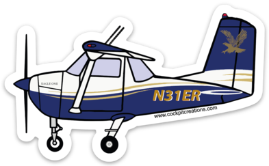 C-150 Embry-Riddle 31ER Sticker