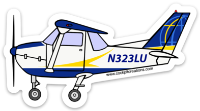 C-150 LaTourneau University Sticker