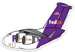 C-17 FedEx Sticker