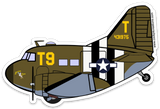 C-47 Southern Cross Sticker