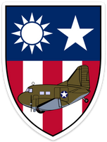 C-47 Burma Patch CBI Sticker