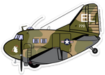 C-47 "PUFF" Sticker