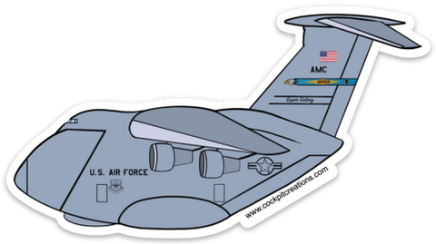 C-5 Dover AFB Sticker