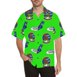 97th Airlift Sq Neon Green Hawaiian Shirt...Shipping Included!!!