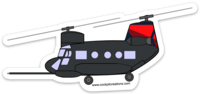 CH-47 Chinook Mother D Night Stalker Sticker