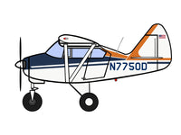 Piper Tri-pacer 50D Sticker