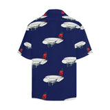 A 320 Mother D Navy Blue Hawaiian Shirt