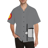 T-6 Spanish CAF Dulcinea Grey Hawaiian Shirt