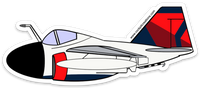 A-6 Intruder Mother D Sticker