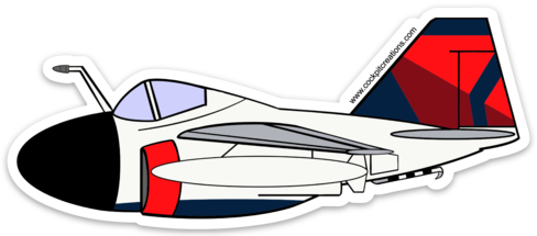 A-6 Intruder Mother D Sticker