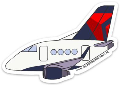 EMB-170 Mother D Sticker