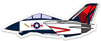 F-14 Mother D Sticker