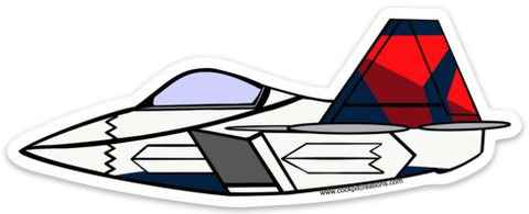 F-22 Mother D Sticker