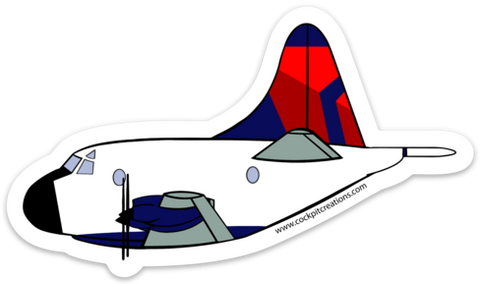 P-3 Orion Mother D Sticker