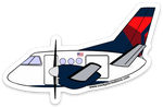 Saab SF-340 Mother D Sticker